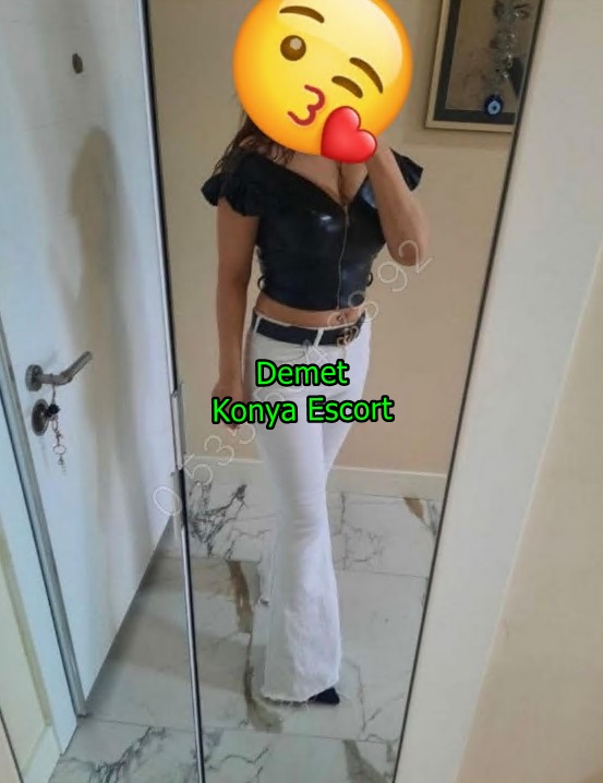 konyaescortdemet-2 Ateşli Konya Escort Demet Kendi Yerim Var